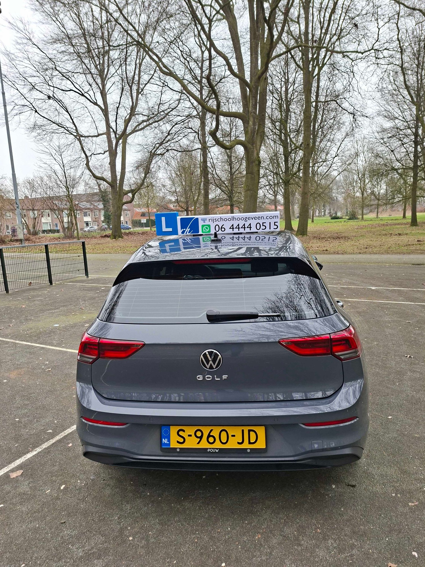 Lesauto van Rijschool Hoogeveen